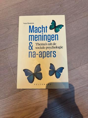 Vera Hoorens - Macht, meningen en na-apers beschikbaar voor biedingen