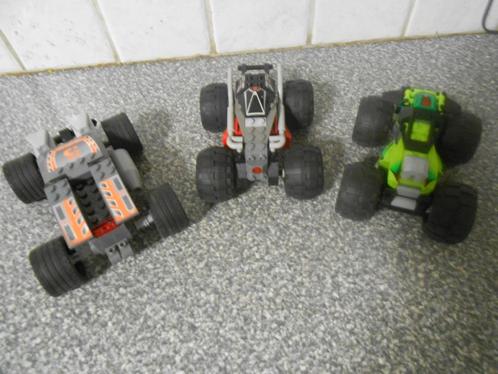 4 Lego racers met pull back motor, Kinderen en Baby's, Speelgoed | Duplo en Lego, Zo goed als nieuw, Lego, Complete set, Ophalen of Verzenden