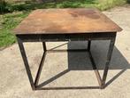 Lastafel of werktafel volledig in ijzer, Ophalen, Gebruikt, 70 tot 120 cm