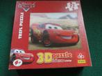 Cars 3D-puzzel Trefl 72 stukjes, Ophalen of Verzenden, Meer dan 50 stukjes, Zo goed als nieuw, 4 tot 6 jaar