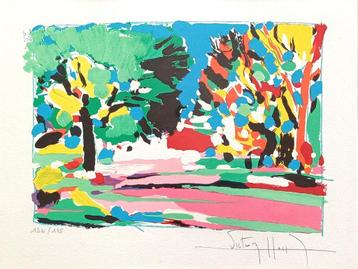 Viktor Hash, 'Golf de Mougins', lithografie beschikbaar voor biedingen