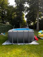INTEX ZWEMBAD ULTRA XTR RECTANGULAR POOL SET, Tuin en Terras, Zwembaden, 200 tot 300 cm, Zo goed als nieuw, Rechthoekig, Ophalen