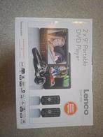 Lenco dvp-938 2×9 portable DVD player zonder hoofdtelefoon, Audio, Tv en Foto, DVD spelers, Ophalen of Verzenden