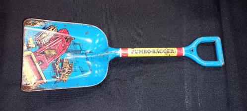 Bomber Bagger Duits speelgoed met kleine zandschop uit de ja, Antiek en Kunst, Antiek | Speelgoed, Ophalen of Verzenden