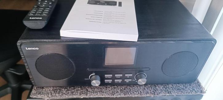 Lenco DIR 260 internetradio, Audio, Tv en Foto, Radio's, Zo goed als nieuw, Radio, Ophalen
