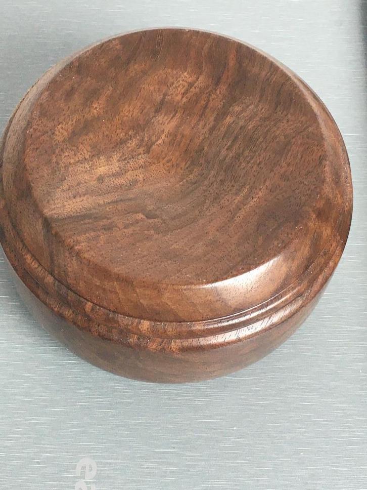 Houten spintol bowl NIEUW, Hobby en Vrije tijd, Spinnewielen en Spinnen, Nieuw, Onderdelen en Accessoires, Ophalen of Verzenden