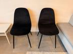 Set, Huis en Inrichting, Stoelen, Ophalen, Zo goed als nieuw, Zwart