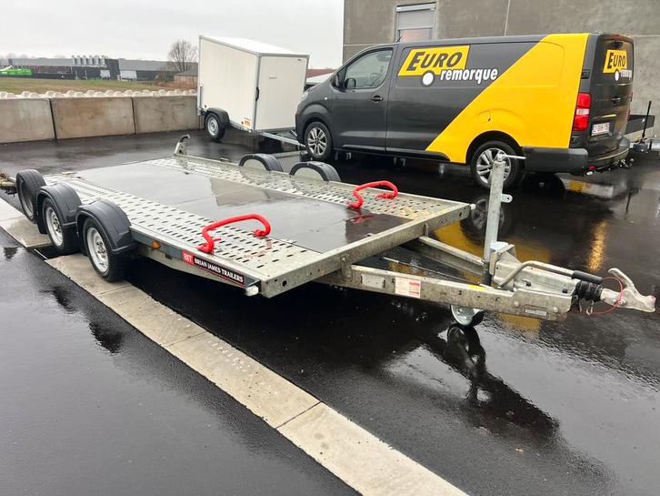 Brian James 450x210 3000kg! 1,5j oud!!, Autos : Divers, Remorques, Comme neuf, Enlèvement