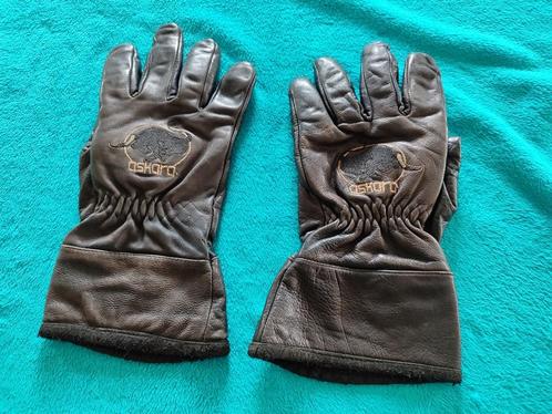 Lederen motorhandschoenen _ maat L _ merk Askar _Waterproof, Motoren, Kleding | Motorkleding, Handschoenen, Heren, Tweedehands