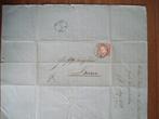 BRIEF MET DUITSE POSTZEGEL VAN 1872, Verzenden, Gestempeld