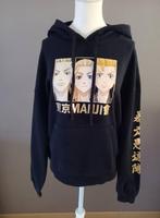 Sweat noir Tokyo Revengers taille S, Ophalen of Verzenden, Gedragen, Maat 36 (S), Zwart