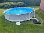 Zwembad Intex, Tuin en Terras, 300 cm of meer, Zo goed als nieuw, Ovaal, Ophalen