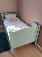 Vintage kinderbed peuterbed, Ophalen, Gebruikt, 70 tot 85 cm, 140 tot 160 cm