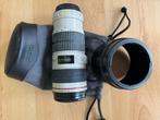 Canon EF 70-200 mm f/4l IS USM lens, Audio, Tv en Foto, Foto | Lenzen en Objectieven, Ophalen, Gebruikt