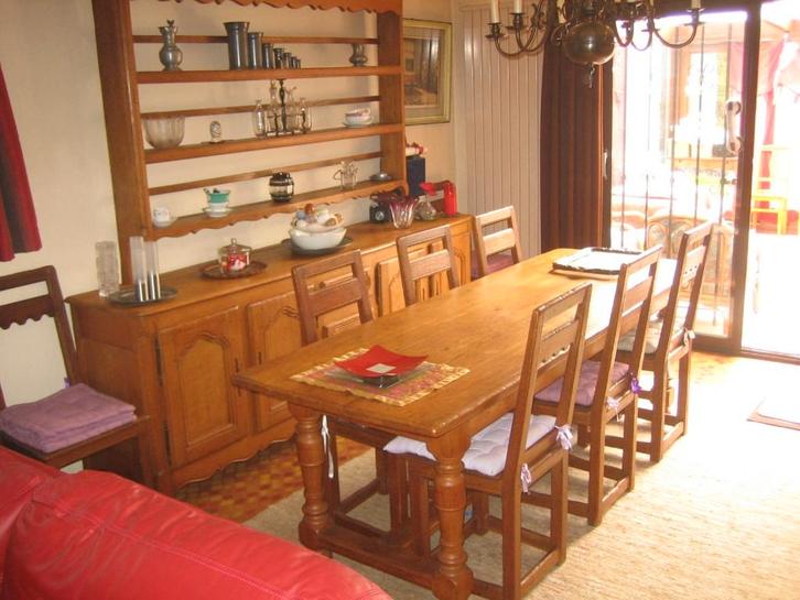 SALLE  A  MANGER  EN  CHENE, Huis en Inrichting, Complete eetkamers, Ophalen