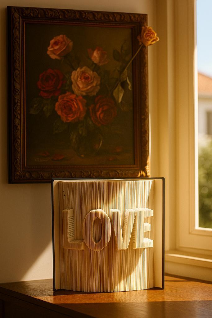 Liefdesdecoratie — unieke en elegante creatie, Huis en Inrichting, Woonaccessoires | Lijsten, Zo goed als nieuw, Ophalen of Verzenden