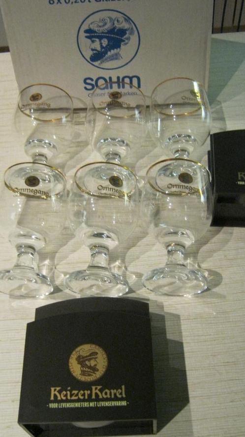 Bierglazen boek en varia, Verzamelen, Biermerken, Zo goed als nieuw, Glas of Glazen, Ophalen