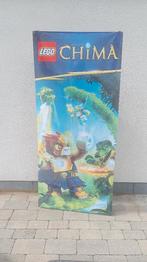 vintage Lego Legends of Chima stoffen banner store display, Ophalen of Verzenden, Nieuw, Complete set, Lego