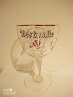 Oud misdruk bierglas Westmalle Trappist, Verzamelen, Biermerken, Overige merken, Glas of Glazen, Ophalen of Verzenden, Zo goed als nieuw