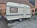 Hobby Caravan in zeer nette en propere staat, Caravans en Kamperen, 70 kg, Hobby, Particulier, Reservewiel