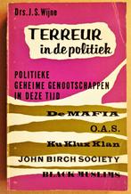 Terreur in de politiek: geheime genootschappen - 1967, Drs. J. S. Wijne, Gelezen, Maatschappij en Samenleving, Ophalen of Verzenden