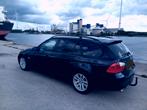 Bmw 318D euro4, Adaptive Cruise Control, Zwart, Blauw, Leder