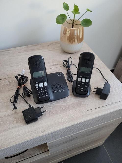 Draagbare telefoon GIGASET A250H - dual set met antwoordapp, Telecommunicatie, Vaste telefoons | Handsets en Draadloos, Zo goed als nieuw
