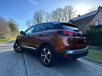 Peugeot 3008 Automaat, Auto's, Peugeot, Automaat, Bruin, Leder en Stof, 5 deurs