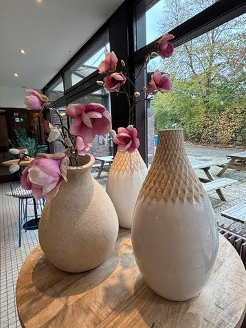 Set 3 vazen merk Pomax beschikbaar voor biedingen