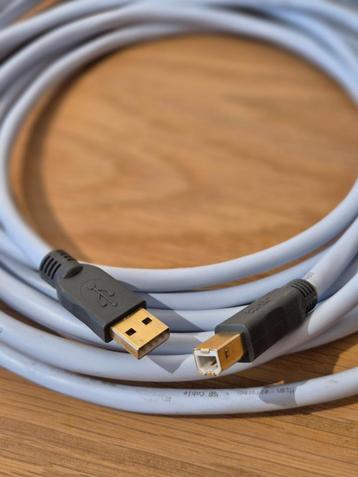 Supra 5m-kabel - USB-A naar USB-B  beschikbaar voor biedingen