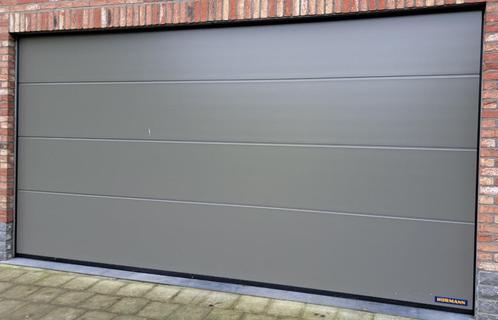 Porte de Garage Hormann RAL7039, Doe-het-zelf en Bouw, Rolluiken, Gebruikt, 200 cm of meer, 200 cm of meer, Overige kleuren, Elektrische bediening