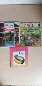 Kinderboekjes dieren 3 stuks, Gelezen, Ophalen of Verzenden