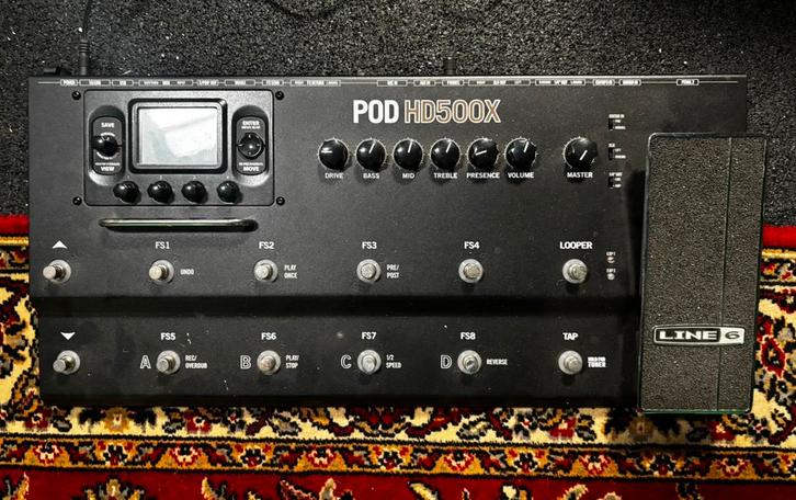 Line 6 POD HD500X guitar processor, Muziek en Instrumenten, Effecten, Zo goed als nieuw, Multi-effect, Ophalen