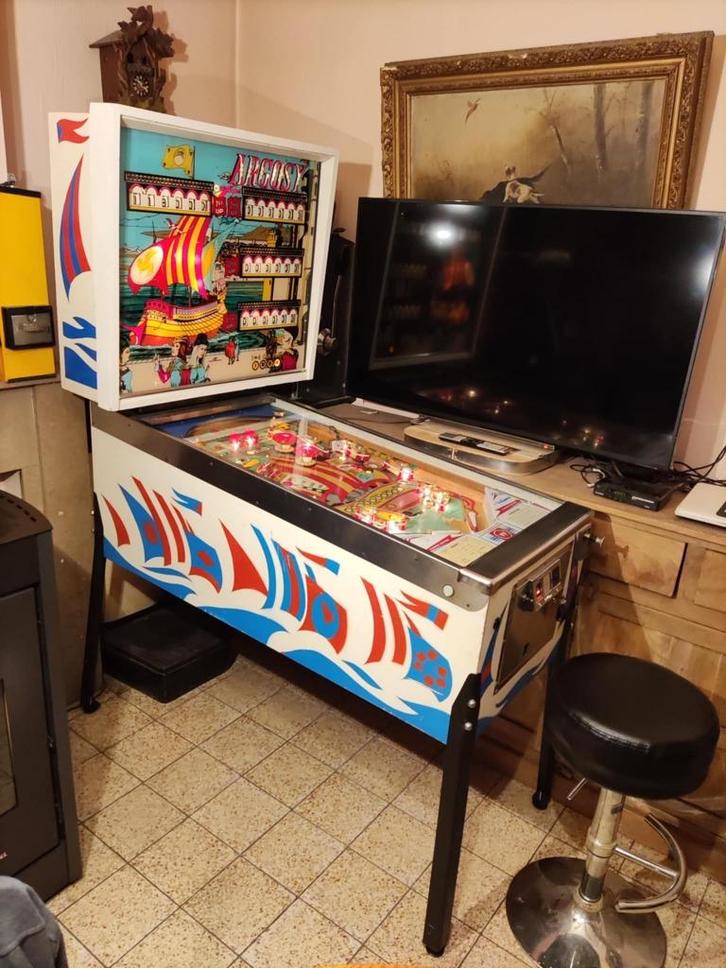 Flipper flipperkast EM williams jeux de café bistrot, Verzamelen, Automaten | Flipperkasten, Elektronisch, Williams, Ophalen
