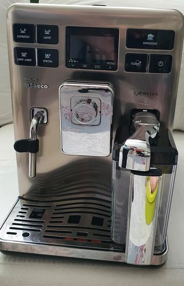 Philips Exprelia HD8854 koffiemachine RVS uitvoering  beschikbaar voor biedingen