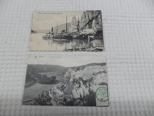 Vintage 2 cpa de 1909 et 1912 Dinant état voir photos, Collections, Cartes postales | Belgique, Affranchie, Namur, Avant 1920