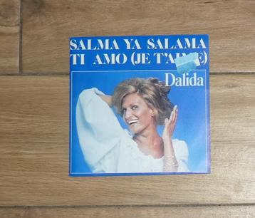 45 toeren - Dalida (negen?) beschikbaar voor biedingen