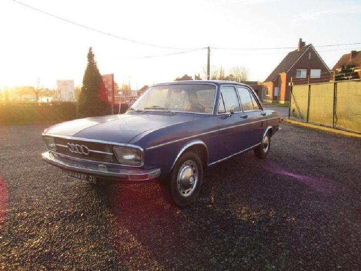 AUDI 100  BENZINE 06-71, Auto's, Audi, Bedrijf, Benzine, Berline, Handgeschakeld, Blauw