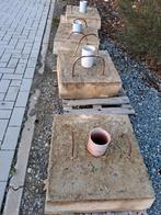 4 xVoet van beton,om den tot 4 meter te doen rechtstaan., Tuin en Terras, Partytenten, Ophalen