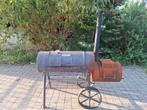 Smoky Fun Party Wagon "Reverse Flow" smoker, Tuin en Terras, Houtskoolbarbecues, Ophalen of Verzenden, Gebruikt