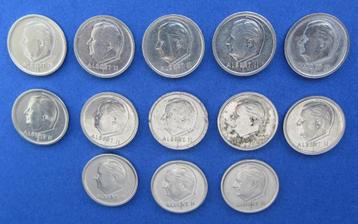Munten Belgie - Albert 2 - 1994 - 13 stuks  beschikbaar voor biedingen