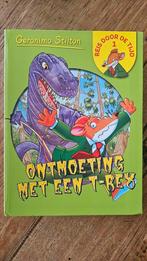 Geronimo Stilton - Ontmoeting met een T-rex (1 van serie 1), Enlèvement ou Envoi, Comme neuf, Geronimo Stilton