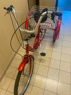 Driewieler fiets met versnellingen en ruime shopping mand, Vélos & Vélomoteurs, Vélos | Tricycles, Comme neuf, Enlèvement