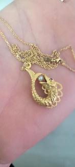 18 karaat heel mooi goud Collier, Ophalen, Zo goed als nieuw, Goud, Goud