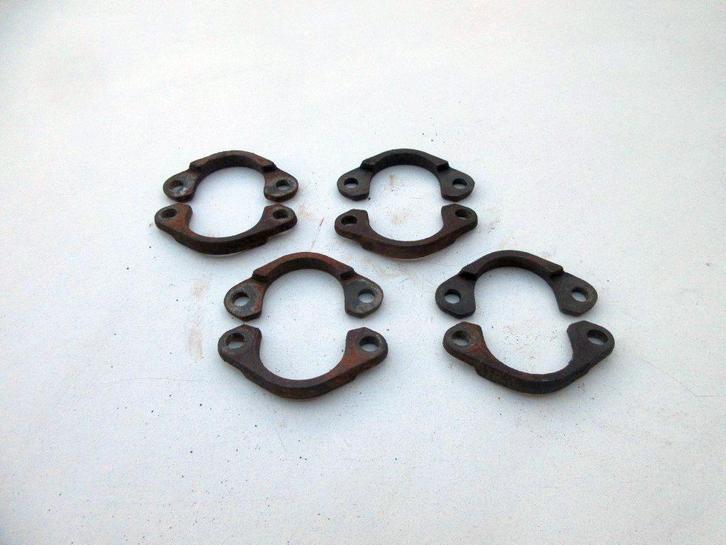 Kawasaki ZX10 uitlaatklemmen uitlaat ringen kransen ZX 10, Motoren, Onderdelen | Kawasaki, Gebruikt, Ophalen of Verzenden