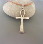 Pendentif croix d'Ankh argent pour homme Crux Ansata copte, Enlèvement ou Envoi, Comme neuf, Croix ou Symbole, Argent
