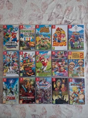 Verschillende Switch games te koop. beschikbaar voor biedingen
