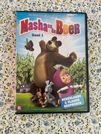 Dvd Masha en de beer, deel 1, Alle leeftijden, Gebruikt, Ophalen of Verzenden, Tekenfilm