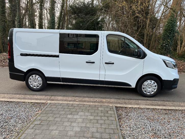 Renault Trafic 2.0dCi 2024 L2 Dub.Cab 6pl Camera,Gps,Euro 6e, Auto's, Renault, Bedrijf, Te koop, Trafic, ABS, Achteruitrijcamera