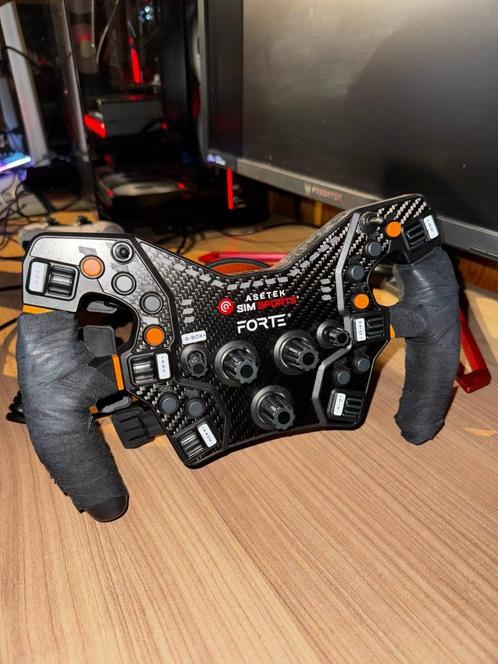Asetek Forte Stuur, Computers en Software, Joysticks, Zo goed als nieuw, Ophalen